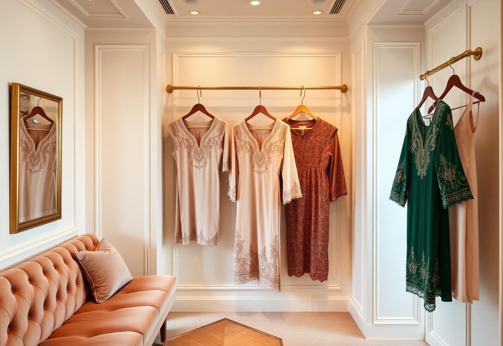 Interior butik Fleure Attire